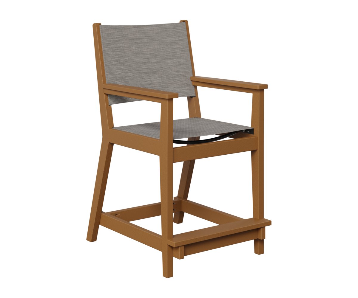 Berlin Gardens Mayhew Padded Sling Counter Chair view 5