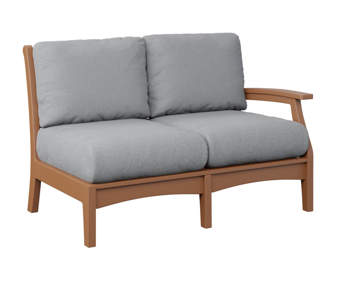 Berlin Gardens Classic Terrace Left Arm Sectional Loveseat lifestyle 2