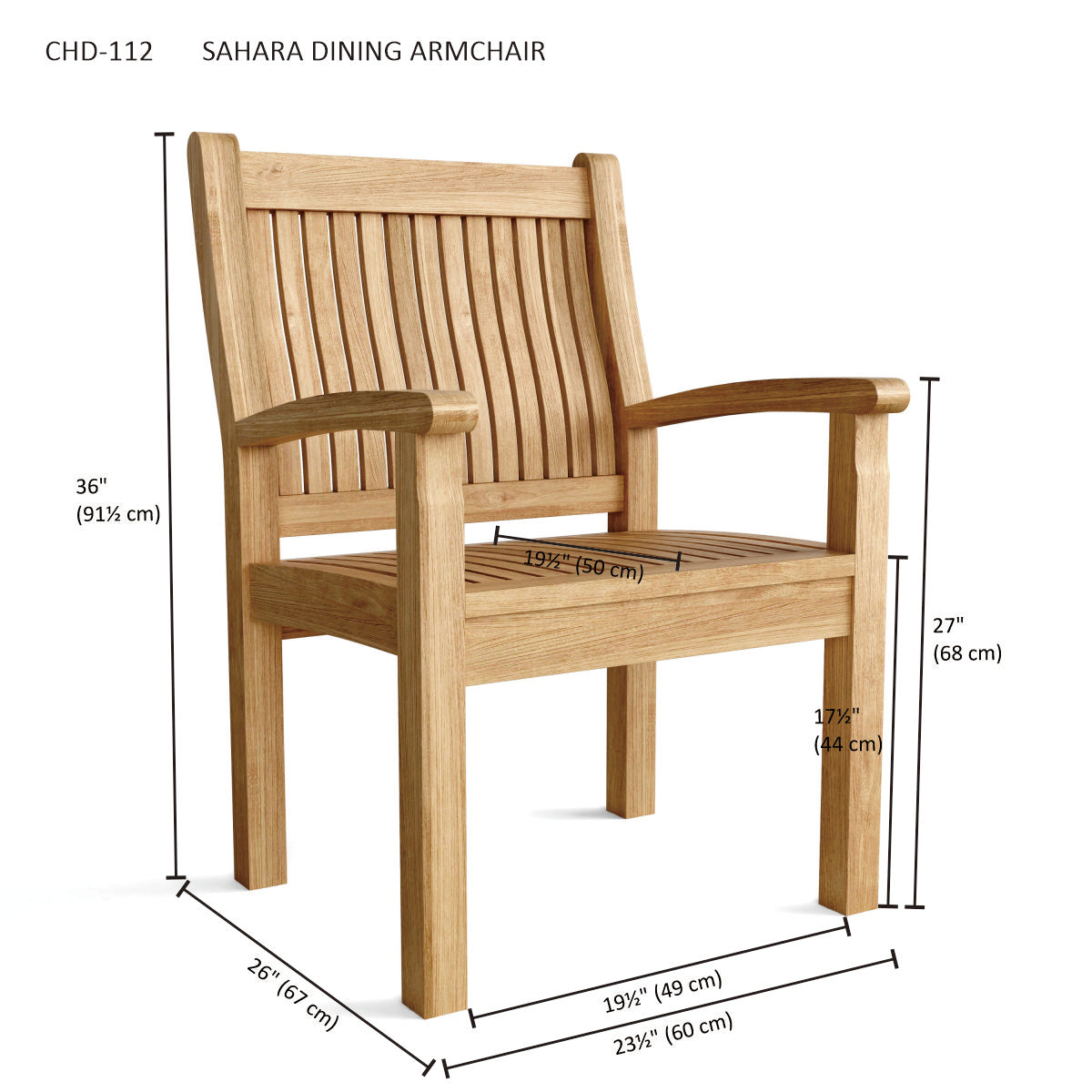 Anderson Teak Bahama Sahara 5-Piece Bistro Set
