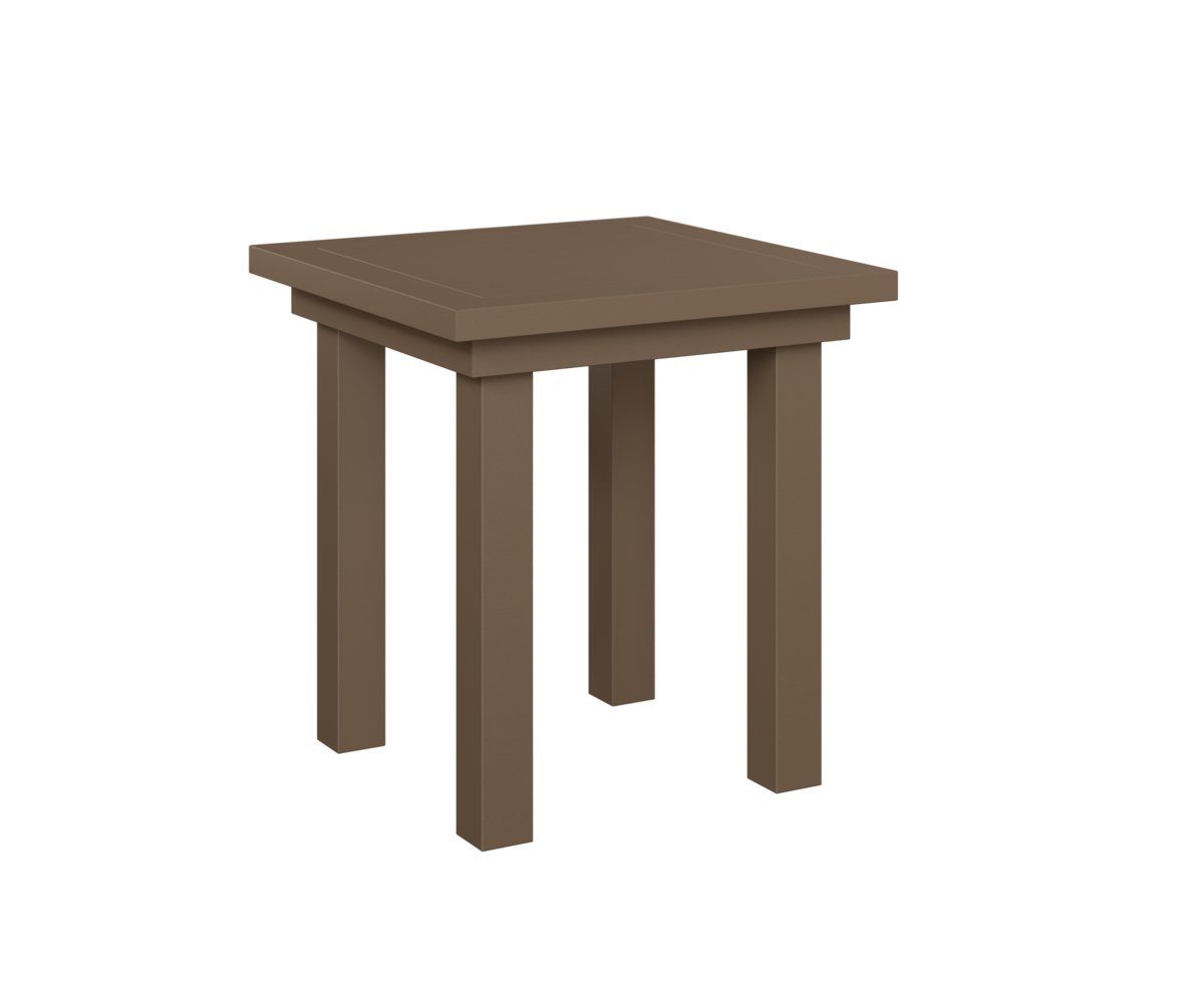 Berlin Gardens Vida Dining Height End Table view 2