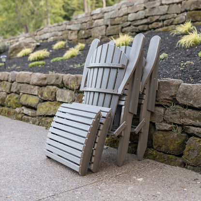 Berlin Gardens Comfo Back Folding Adirondack Chair lifestyle 2