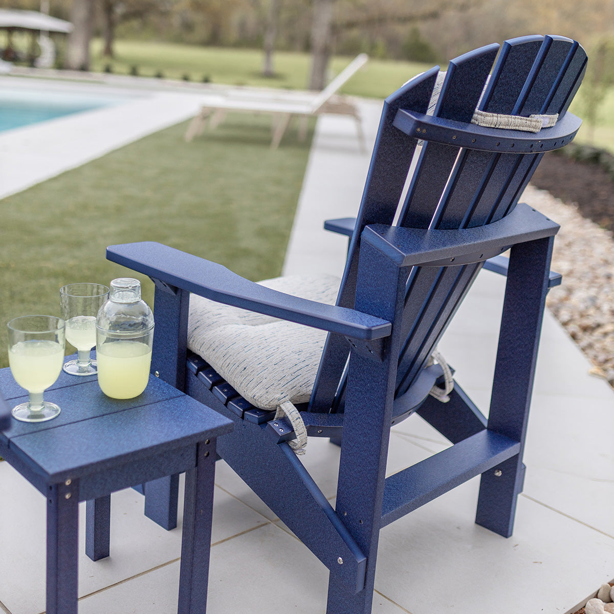 Berlin Gardens Comfo Back Upright Adirondack Chair lifestyle 2