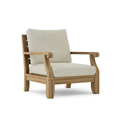 Anderson Teak Riviera Luxe Armchair & Ottoman Set