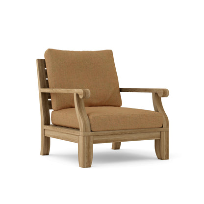 Anderson Teak Riviera Luxe Armchair & Ottoman Set