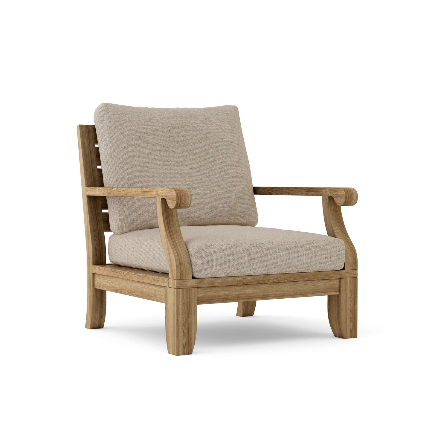 Anderson Teak Riviera Luxe Armchair & Ottoman Set