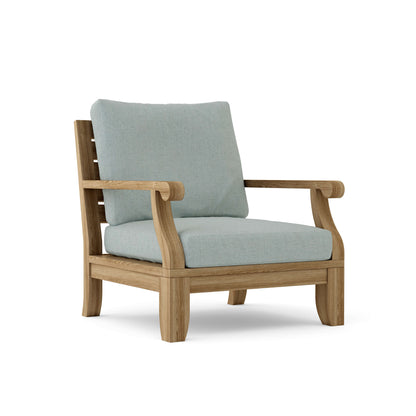 Anderson Teak Riviera Luxe Armchair & Ottoman Set