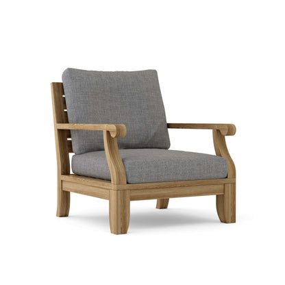Anderson Teak Riviera Luxe Armchair & Ottoman Set