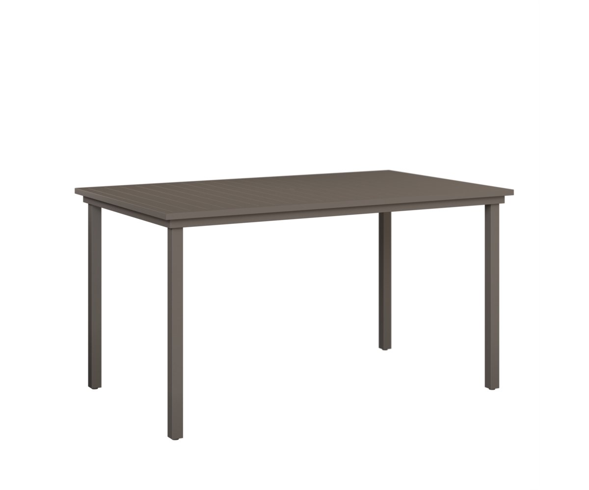 Berlin Gardens Vida 73″ Aluminum Bar Table view 2