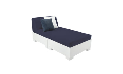 Ledge Lounger Affinity 2-Piece Sun Chair, tanning ledge lounger with backrest and ottoman, view 6