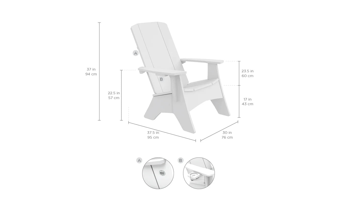 Ledge Lounger Mainstay Adirondack Chair