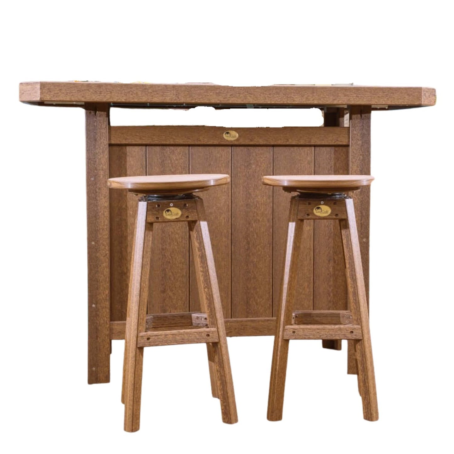 LuxCraft Outdoor Serving Bar 3-Piece Set
