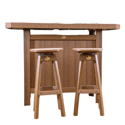 LuxCraft Outdoor Serving Bar 3-Piece Set