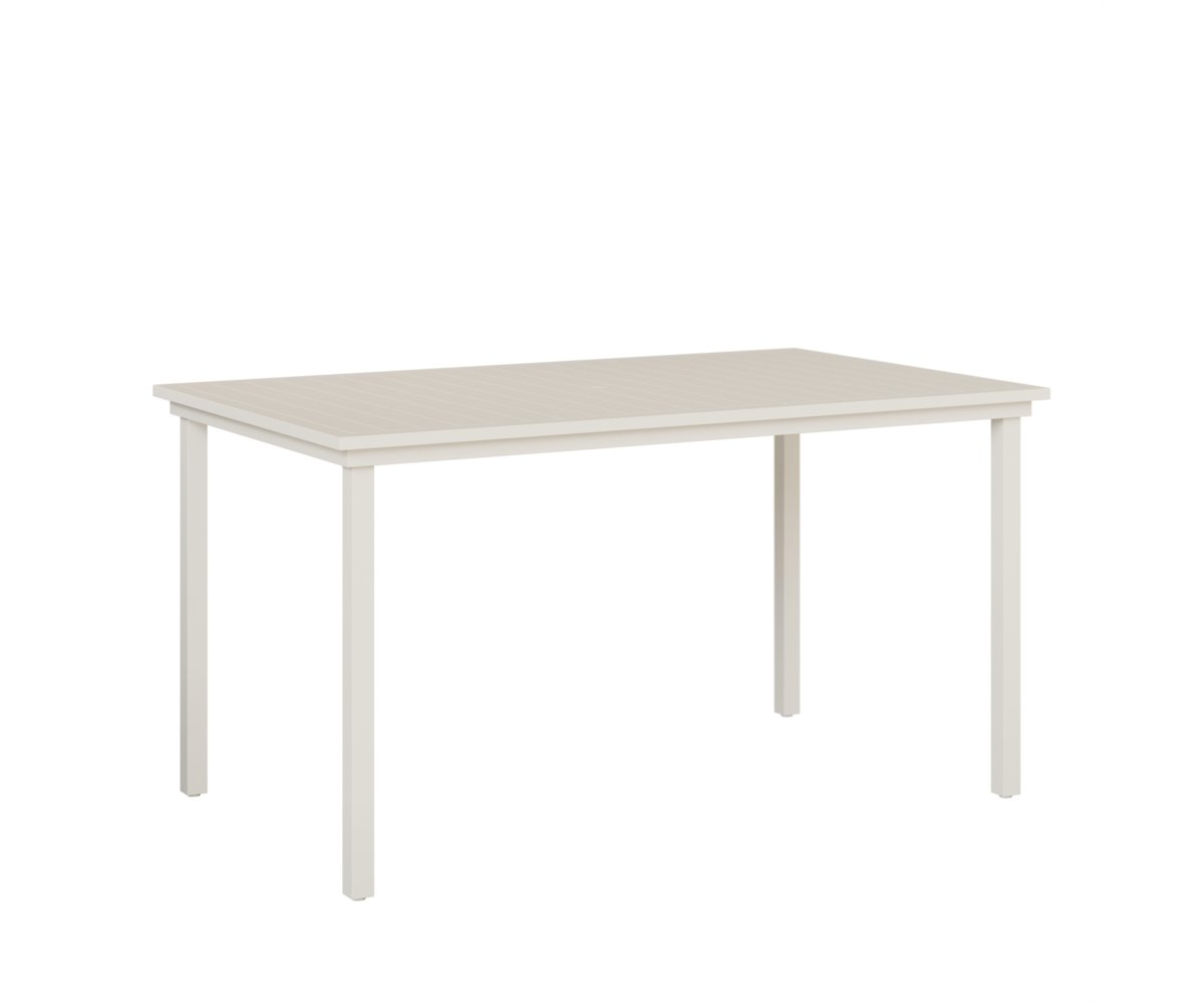 Berlin Gardens Vida 73″ Aluminum Bar Table view 3