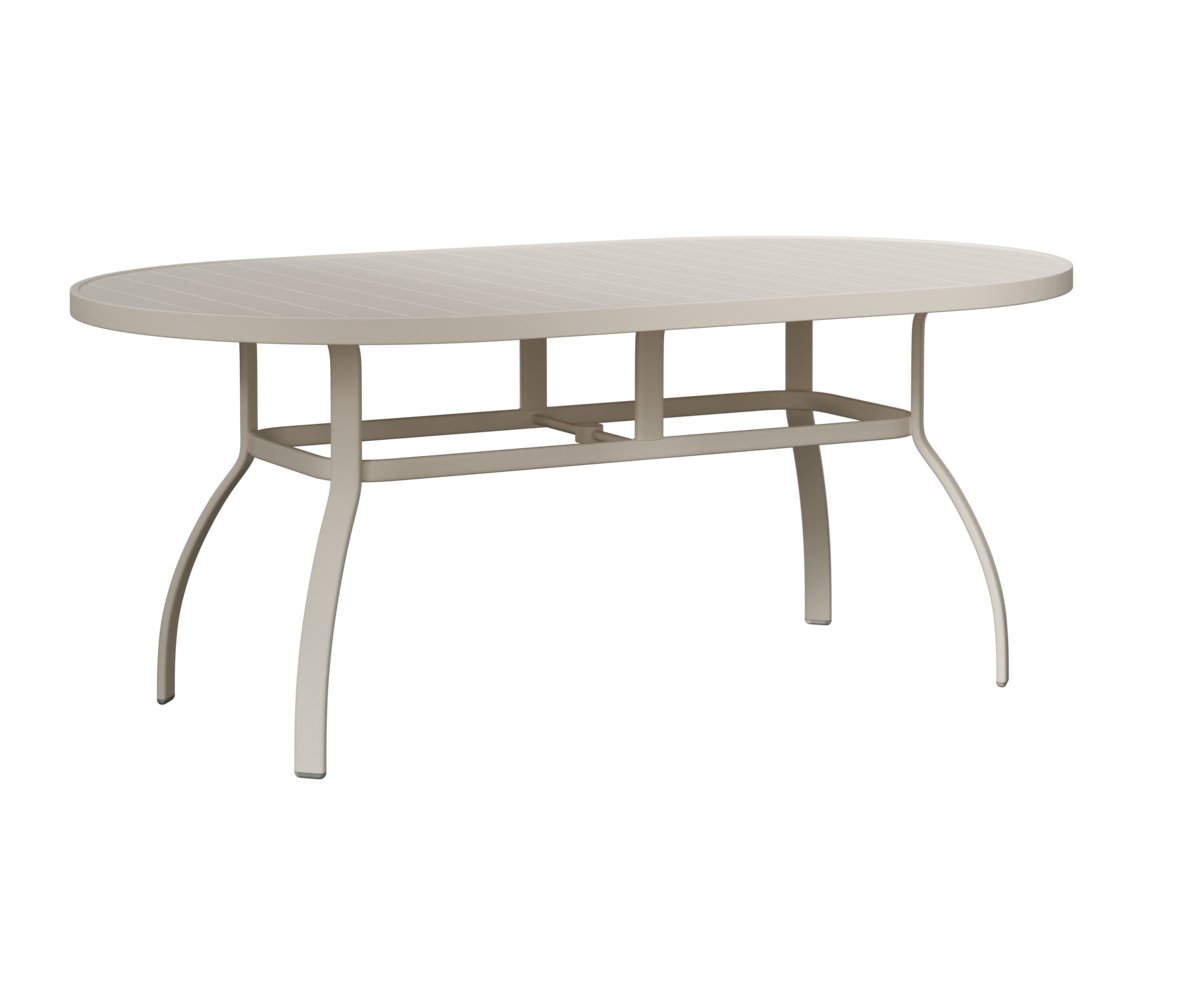 Berlin Gardens Murphy 76″ Oblong Dining Table view 3
