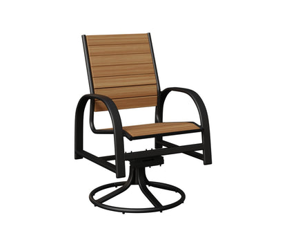 Berlin Gardens Murphy Swivel Rocker Dining Chair view 4