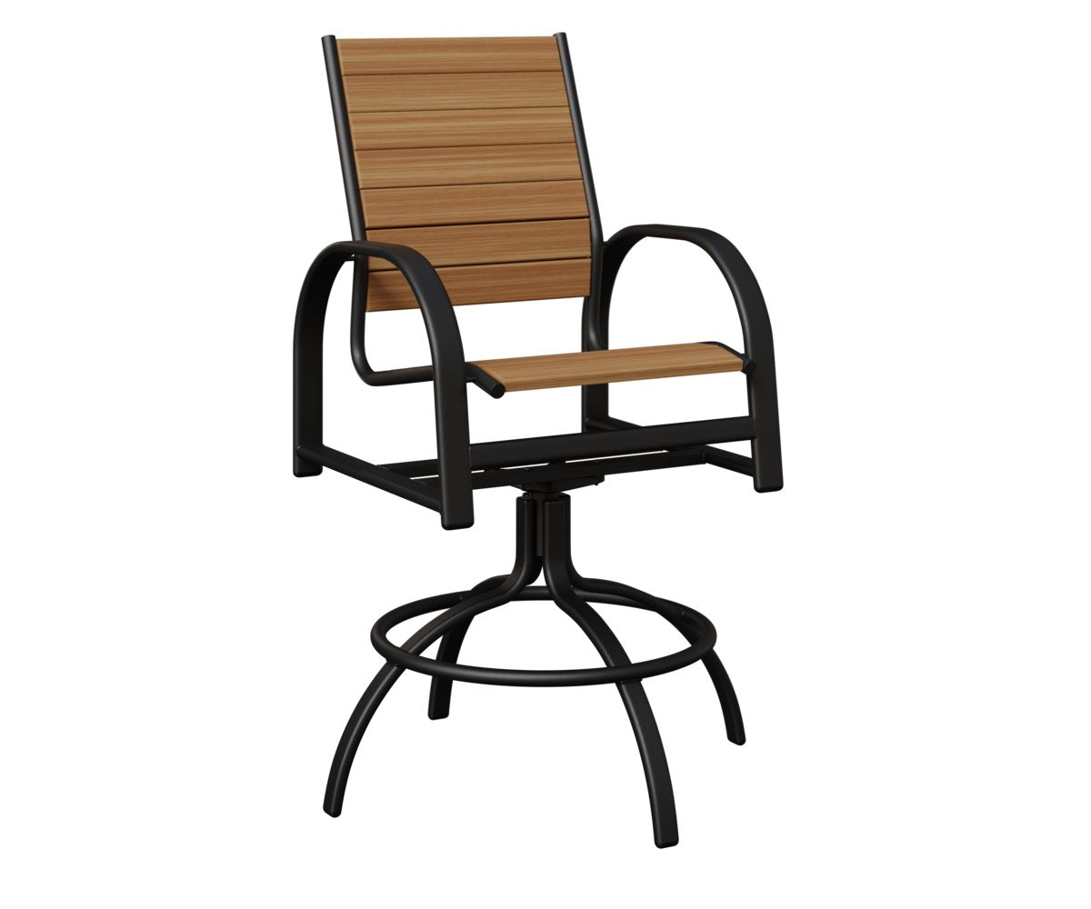 Berlin Gardens Murphy Swivel Bar Chair view 4