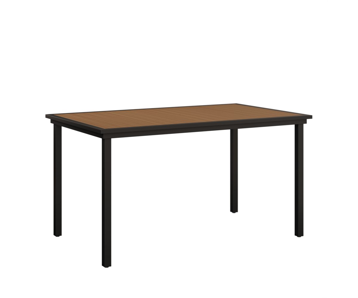 Berlin Gardens Vida 73″ Poly Bar Table view 4