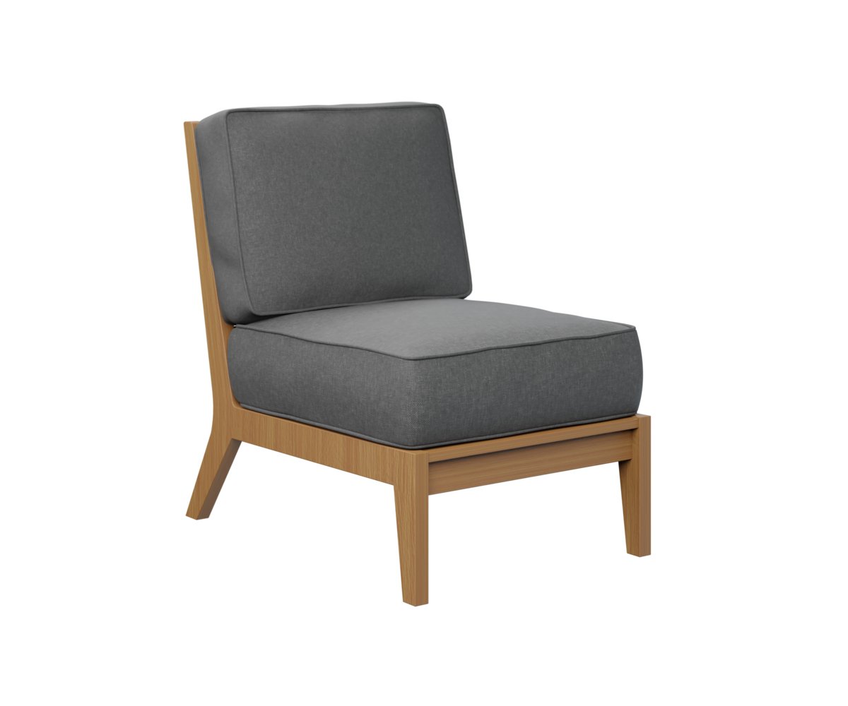 Berlin Gardens Mayhew Center Armless Chair view 3