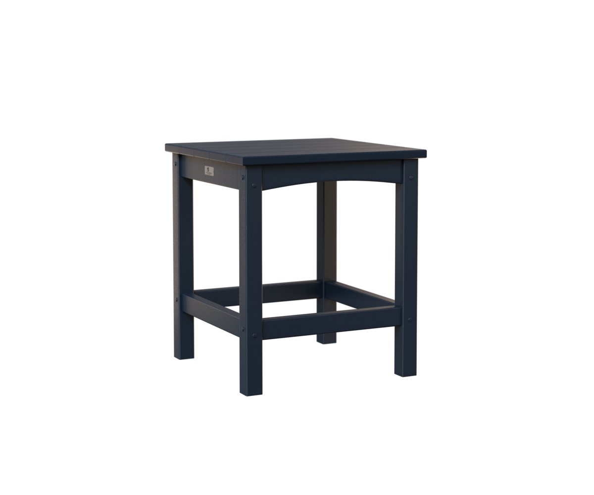 Berlin Gardens Camden End Table in Navy Blue