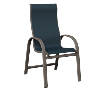 Berlin Gardens Murphy Padded Sling High Back Dining Chair view 1