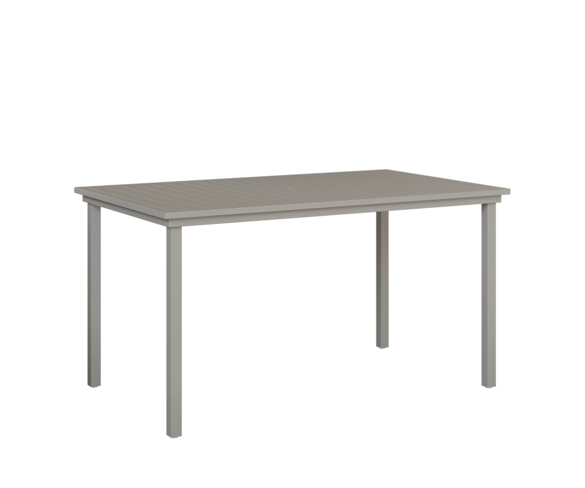 Berlin Gardens Vida 73″ Aluminum Bar Table view 4