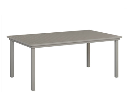 Berlin Gardens Vida 73″ Aluminum Dining Table view 4
