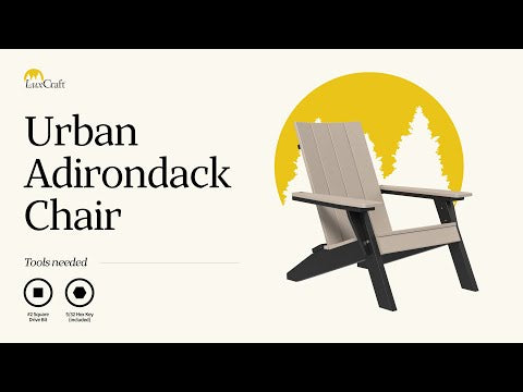 How to assemble the LuxCraft Urban Adirondack Chair