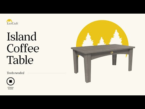 How to Assemble the LuxCraft Island Coffee Table