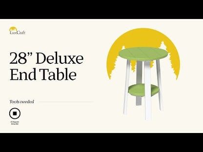 How to assemble the LuxCraft 28 Inch Deluxe End Table