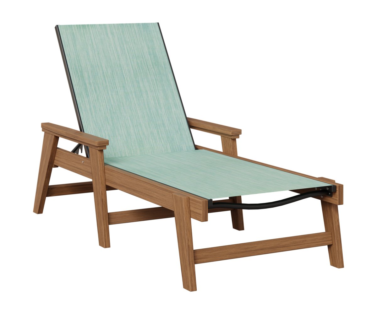Berlin Gardens Mayhew Sling Chaise Lounge view 3