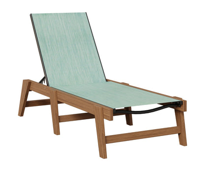 Berlin Gardens Mayhew Sling Armless Chaise Lounge view 3