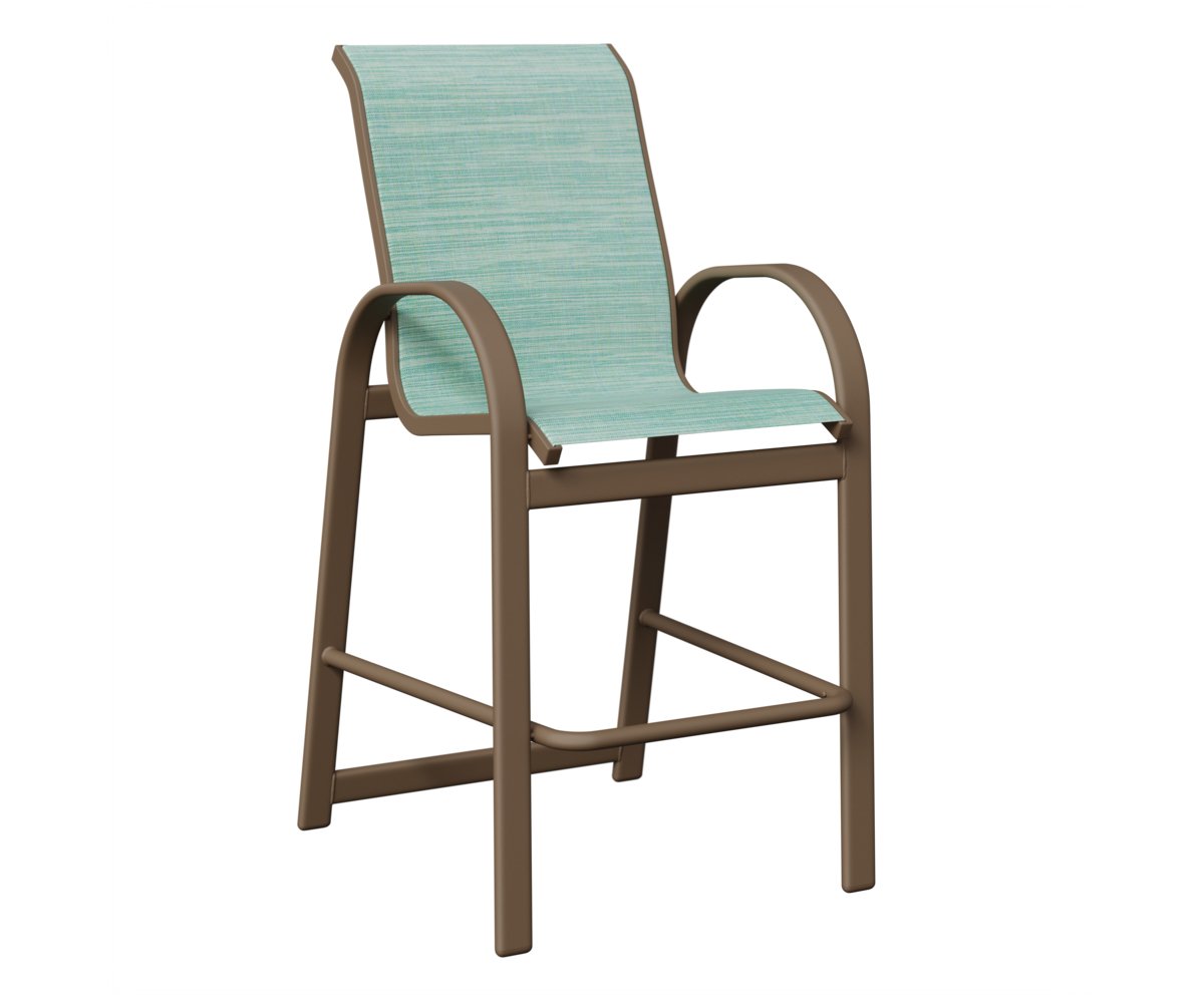 Berlin Gardens Murphy Padded Sling Bar Chair view 2