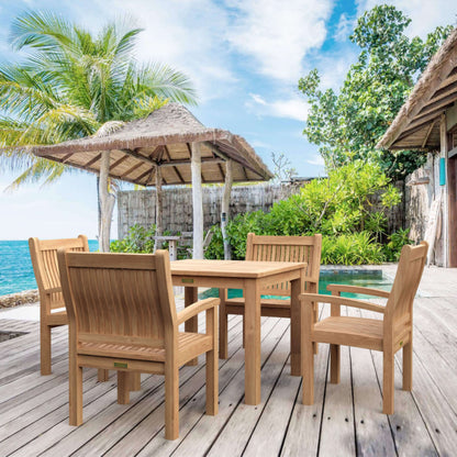 Anderson Teak Bahama Sahara 5-Piece Bistro Set