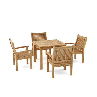 Anderson Teak Bahama Sahara 5-Piece Bistro Set