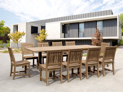 Anderson Teak Bahama Rialto 11-Piece Rectangular Dining Set