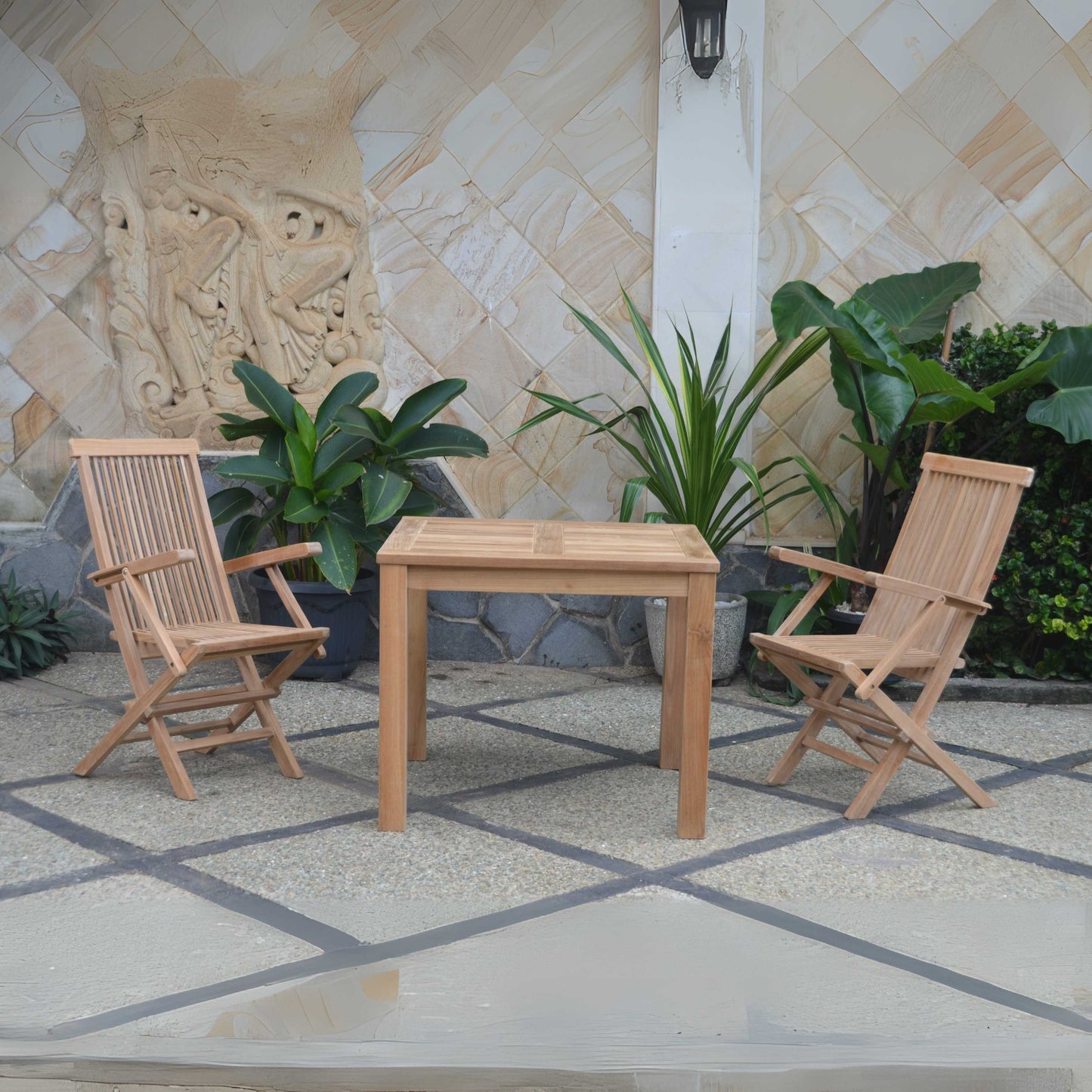 Anderson Teak Bahama Classic 3-Piece Bistro Set