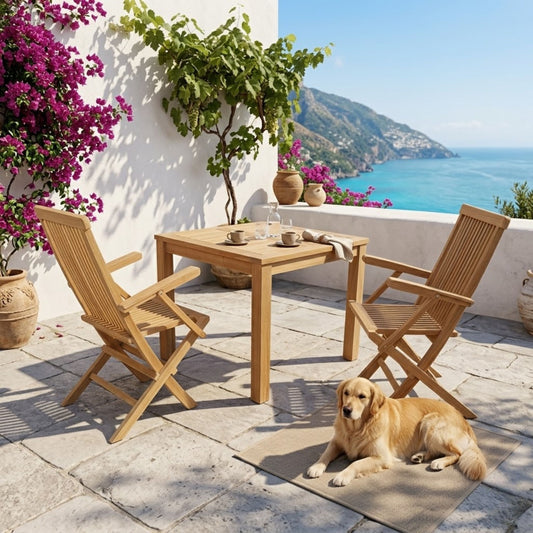 Anderson Teak Bahama Classic 3-Piece Bistro Set