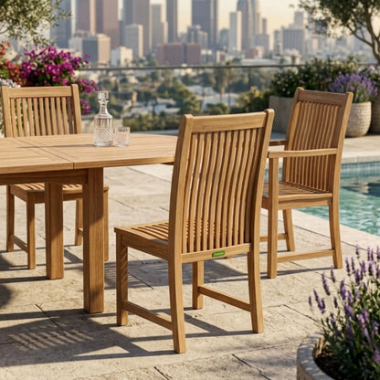 Anderson Teak Bahama Chicago 7-Piece Oval Dining Set