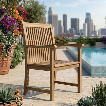 Anderson Teak Bahama Chicago 7-Piece Oval Dining Set