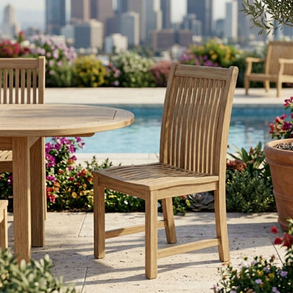 Anderson Teak Bahama Chicago 7-Piece Oval Dining Set