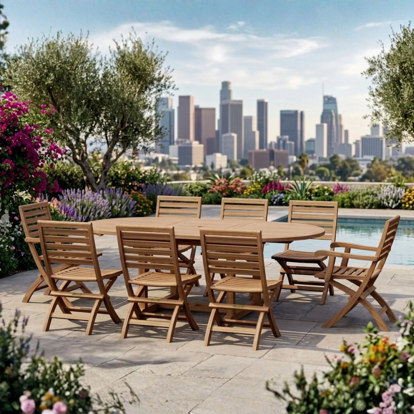 Anderson Teak Bahama Andrew 9-Piece Dining Set