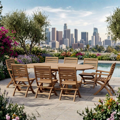 Anderson Teak Bahama Andrew 9-Piece Dining Set