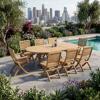 Anderson Teak Bahama Andrew 9-Piece Dining Set