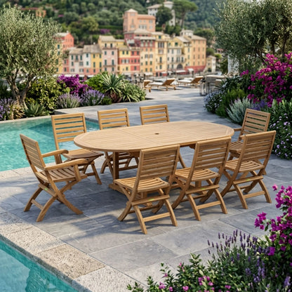 Anderson Teak Bahama Andrew 9-Piece Dining Set
