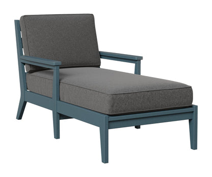 Berlin Gardens Mayhew Chaise Lounge in Slate