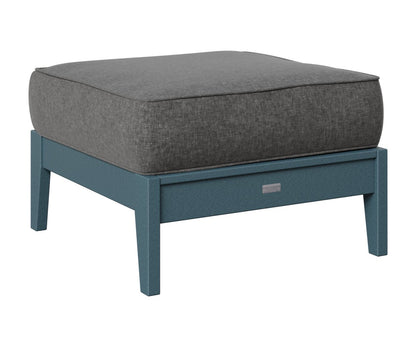 Berlin Gardens Mayhew Ottoman in Slate