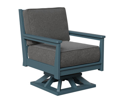 Berlin Gardens Mayhew Swivel Rocker in Slate