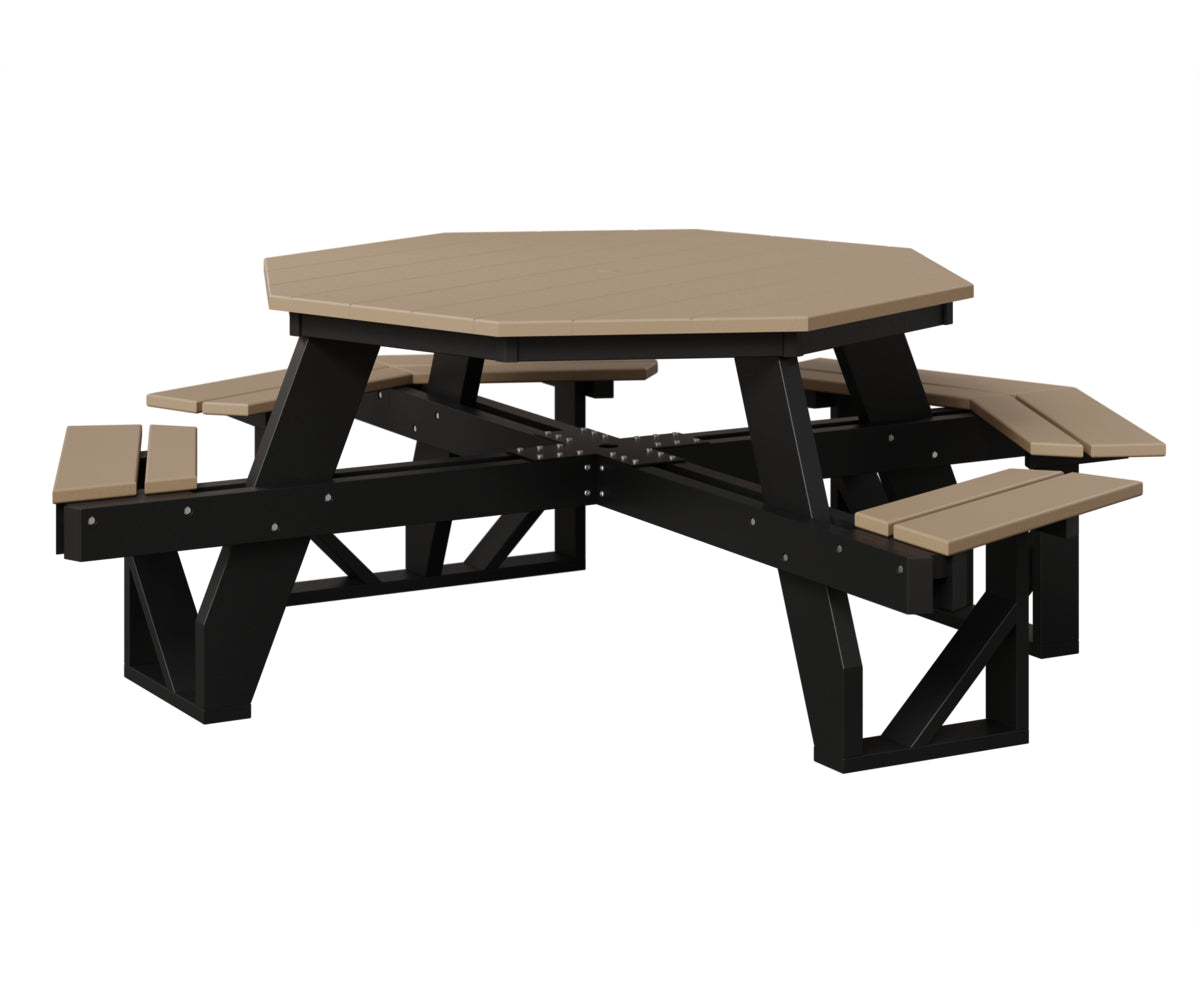 Berlin Gardens ADA-Compliant Octagon Picnic Table lifestyle 2