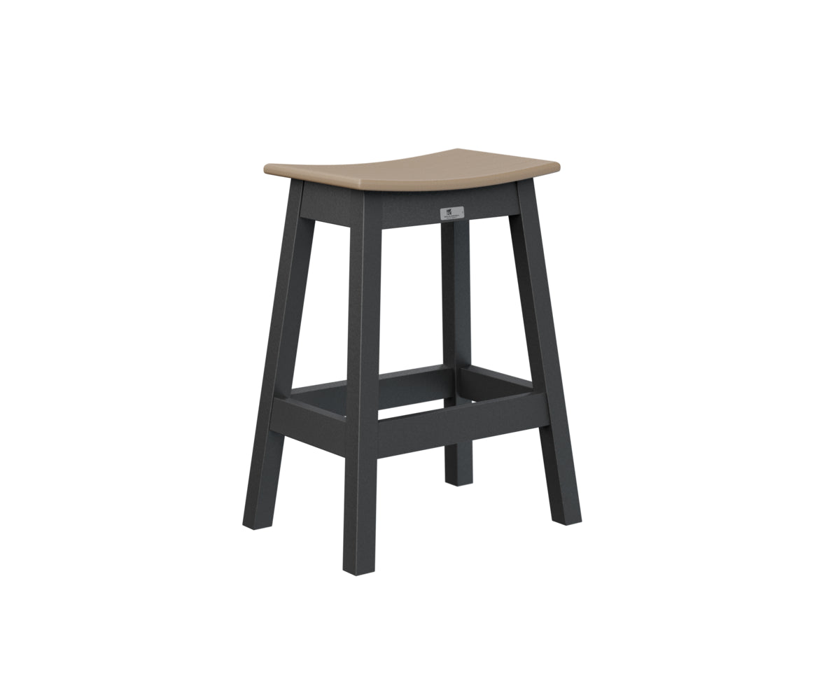 Berlin Gardens Saddle Counter Stool lifestyle 2