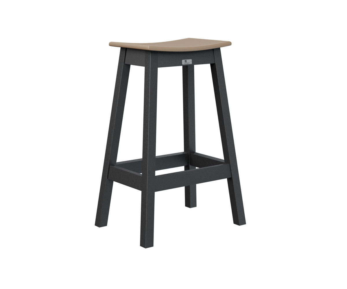 Berlin Gardens Saddle Bar Stool lifestyle 5